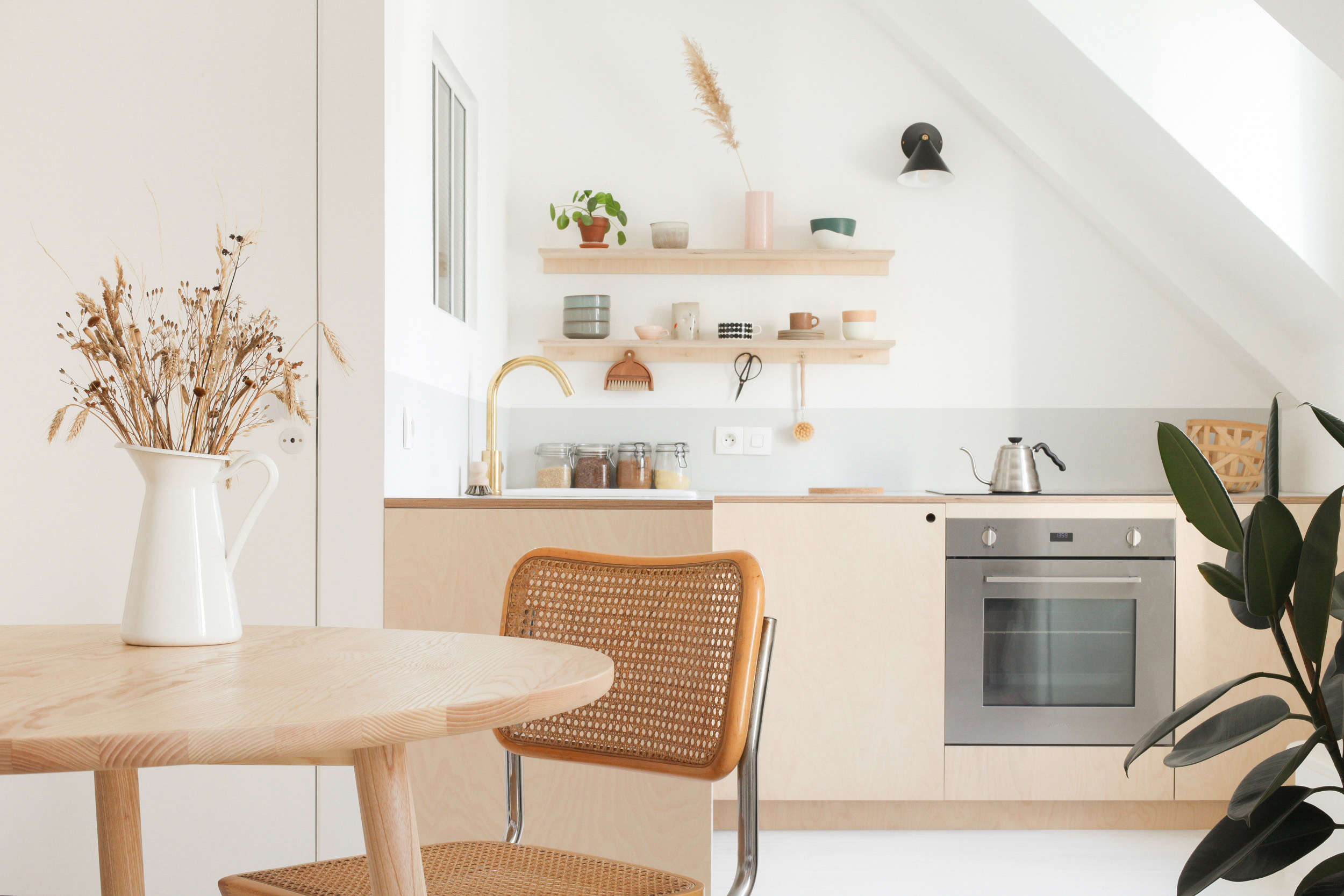 Steal This Look: The $4K Parisian Kitchen from Two DIY Experts