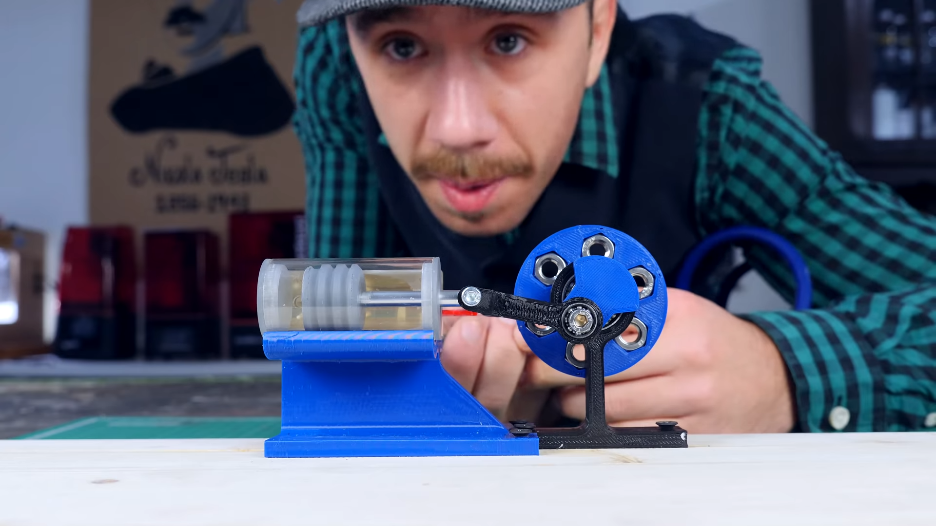 You Can 3D Print A Working Reciprocating Steam Engine